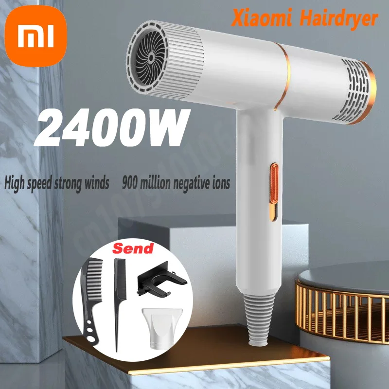 Xiaomi New Hair Dryer Negative Ion Hair Dryer High-speed Electric Turbine Dryer Constant Temperature Fast Drying Hair Dryer 2025