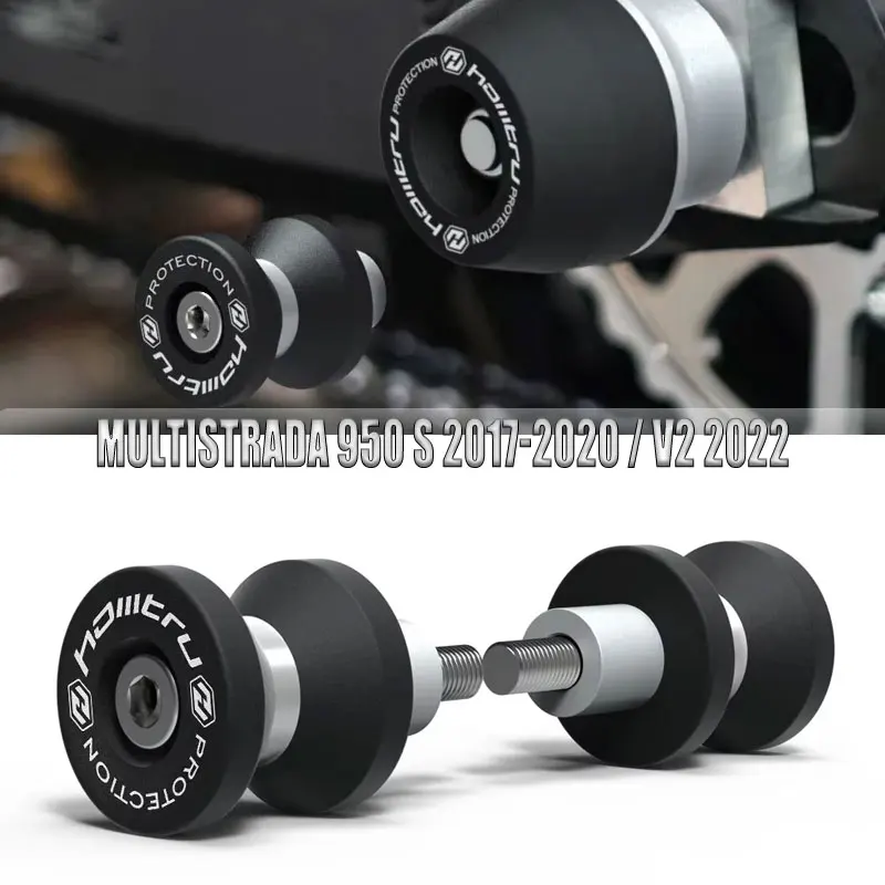 Motorcycle Swingarm Spools Stand Screws for Ducati Multistrada 950 S 2017-2020 / V2 2022