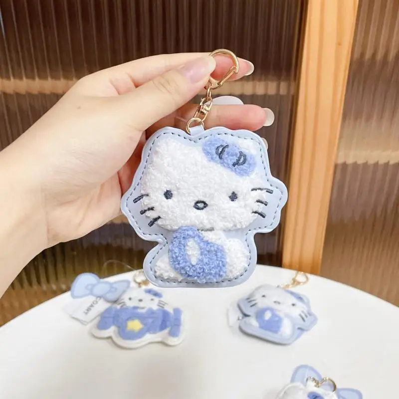 Breloczek Hello Kitty, kreatywny pluszowy brelok, urocze akcesoria, breloczek z kreskówki, zawieszka do plecaka, dekoracja, prezent na Boże Narodzenie