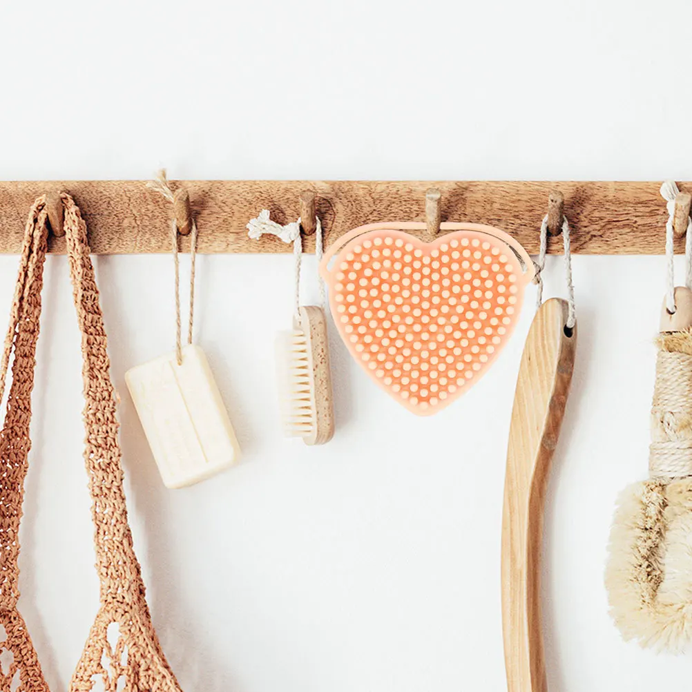 

4Pcs Soft Silicone Face Cleansing Brush Ergonomic Shape for Effective Impurity Removal Non-Abrasive Skin Care Tool for Daily