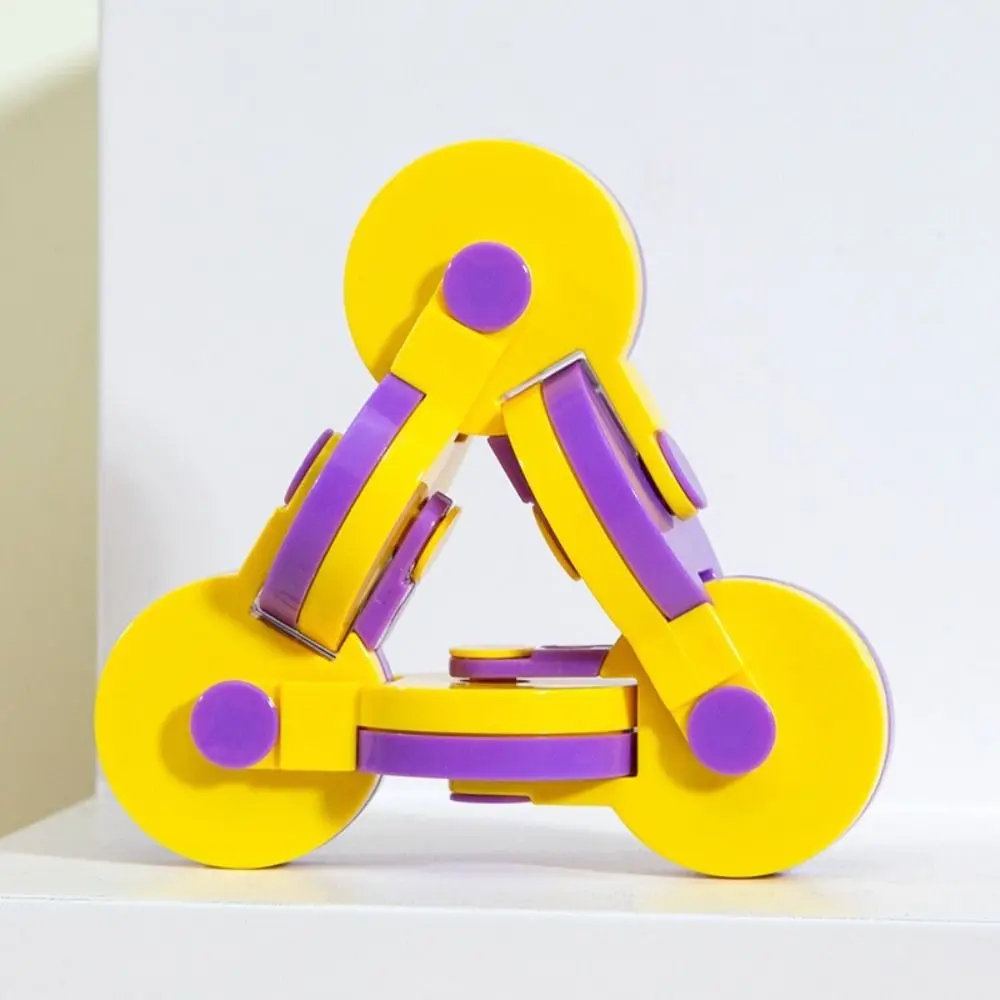 Zappelkonzentration, entspannender Spin, sensorisch, leicht, sensorische Hand, Zappeln, buntes 3D-Spin-Zappel-Ornament