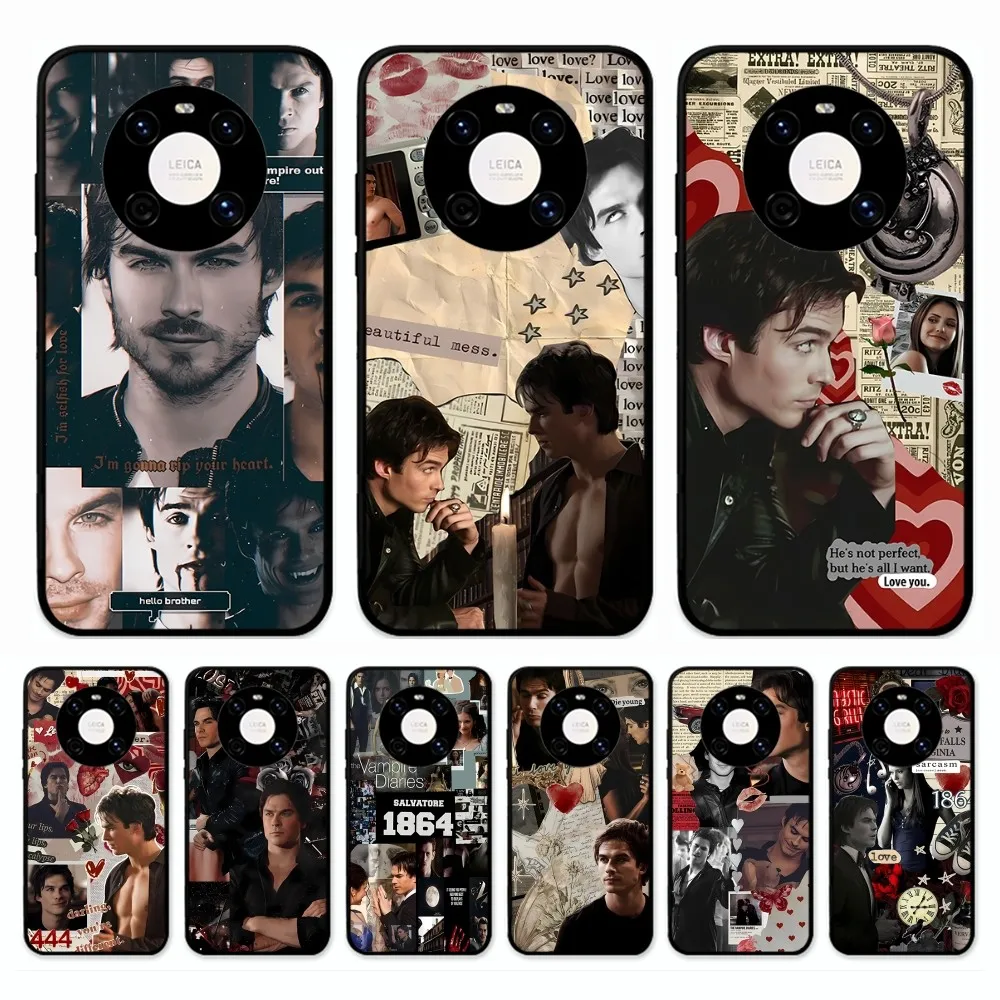 

The Vampire Diaries Damon Phone Case For Huawei Mate 10 20 30 40 50 lite pro Nova 3 3i 5 6 SE 7 pro 7SE