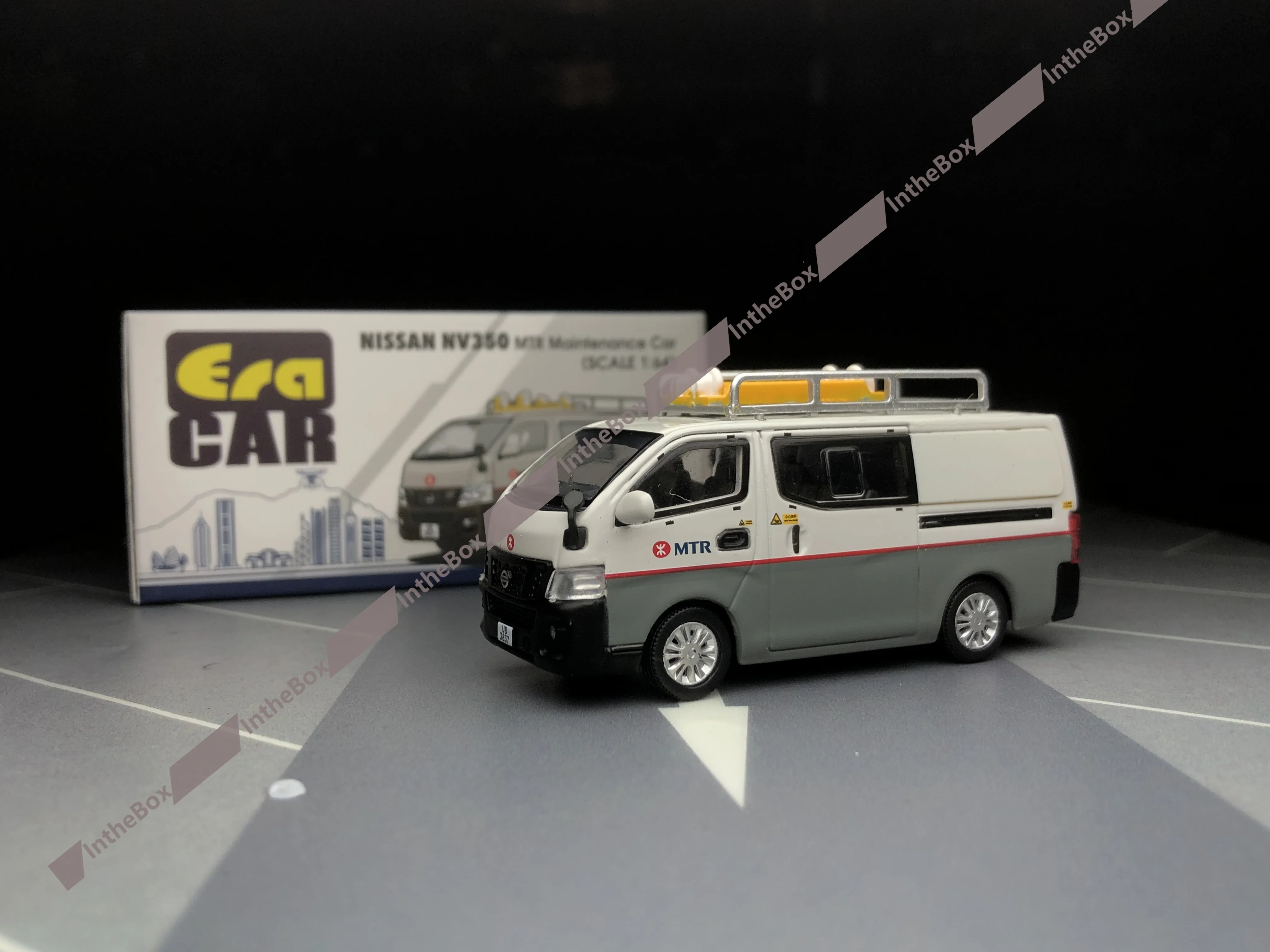 ERA Car 1/64 NV350 MTR Mainlenance Car Diecast Model Car Collection Limited Edition Hobby Toys