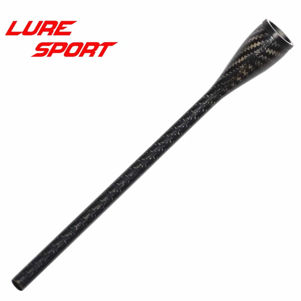 luresport triangular carbono butt grip rod componente de construcao 3k woven 255 cm faca voce mesmo acessorio em branco punho ice rod repair 01