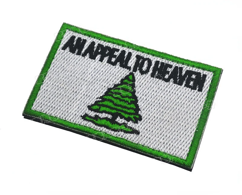 AN APPEAL TO HEAVEN Courting Heaven Morale Badge Embroidery Patch Punk Clothes Bags Armbands