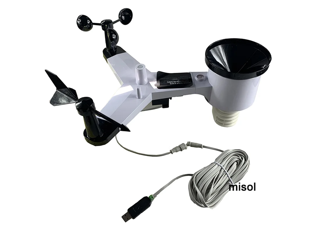 MISOL / 1 set of weather station with RS485 port, 4 wires cable, with cable length (10 meter) WH65LP