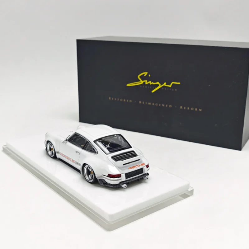 ZM Diecast 1:43 Scale 911 Singer DLS Alloy Car Model Finished Simulation Collection Decoration Boy Gift Static Display