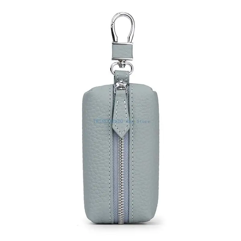 

340D Vintage Genuine Leather Car for Key Holder Men Leather for Key Wallet Keychain M