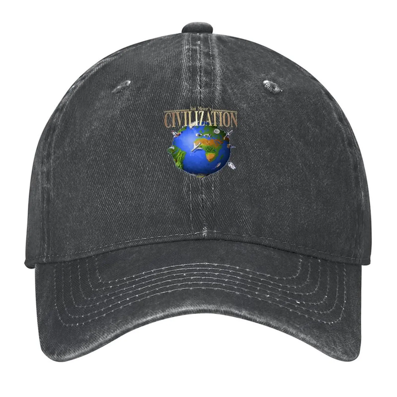 

Civilization I Sid Meier Baseball Cap Male hat Sunscreen party Hat Thermal Visor Ladies Men's