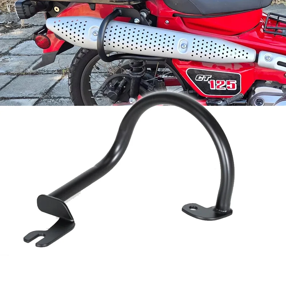 

For Honda CT125 Trail 125 Hunter Cub 2019 2020 2021-2024 Motorcycle Exhaust Crash Muffler Pipe Fairing Frame Guard Bar Bumper