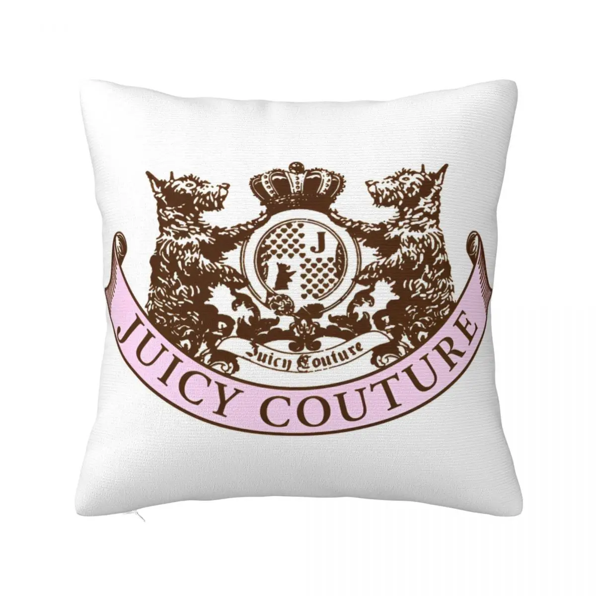 Juicys Pink Y2K JC Pillowcase Polyester Cushion Cover Gift Coutures Throw Pillow Case Cover Home Drop Shipping 45X45cm