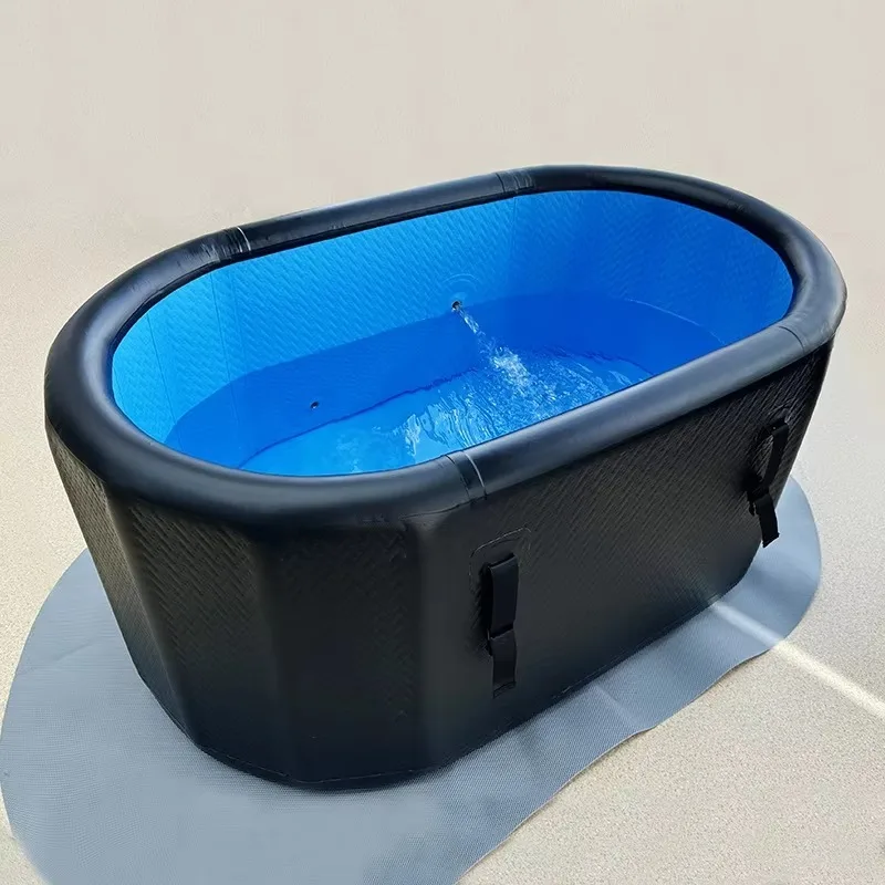 Household Proelife Model 170 Inflatable Ice Bucket Athlete Cooling Bath Brushed Finish for Beau-ty Bath Relaxation Made China