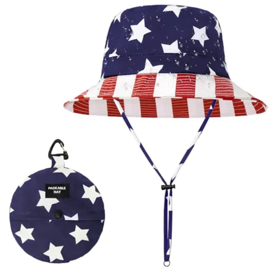 

Zando Waterproof Bucket Hat for Woman Men Rain Hat UPF 50+ Sun Hats for Women Packable Outdoor Hiking Safari Fishing Hat