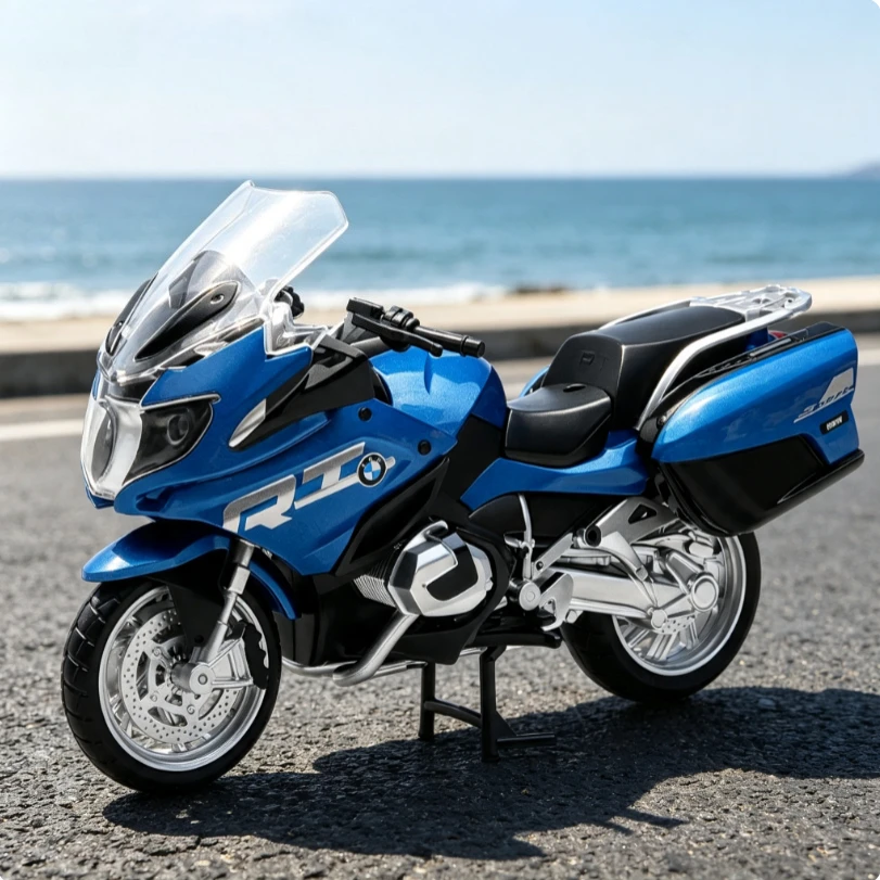 Genuine 1:12 BMW R1250RT alloy model tide play collectible ornament cross-border