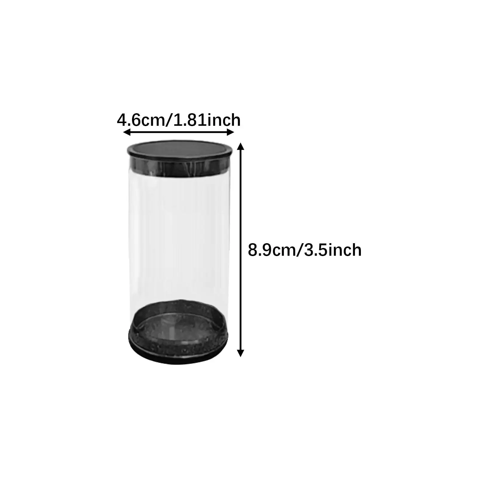 Golf Ball Storage Tube Clear PC Case Portable Holder Organizer Packaging Box for Gifting Golfers