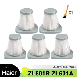 Filtro HEPA y reemplazo de manga de espuma para Haier ZL601R ZL601A, piezas de aspiradora de mano, accesorios