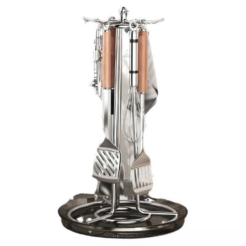 

Stainless steel spatula rack, kitchen spoon hanger