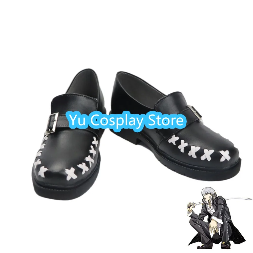 

Customized Shoes Anime Cosplay Women's Shoes and Boots Yu Narukami Halloween Party Props