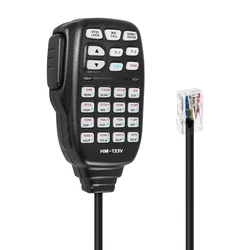 Micrófono de mano para Icom, altavoz de hombro para Radio, HM-133, IC-207H, IC-880H, IC-2820H, IC-E282, HM-133, RJ-45, IC-2725E