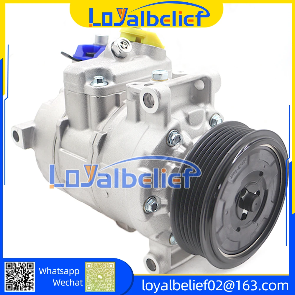 Freeship 6SEU14C AC Compressor For Volkswagen AMAROK TRANSPORTER MULTIVAN 2.0 TDI 7E0820803J 7E0820803H 447150-2601 447150-2603