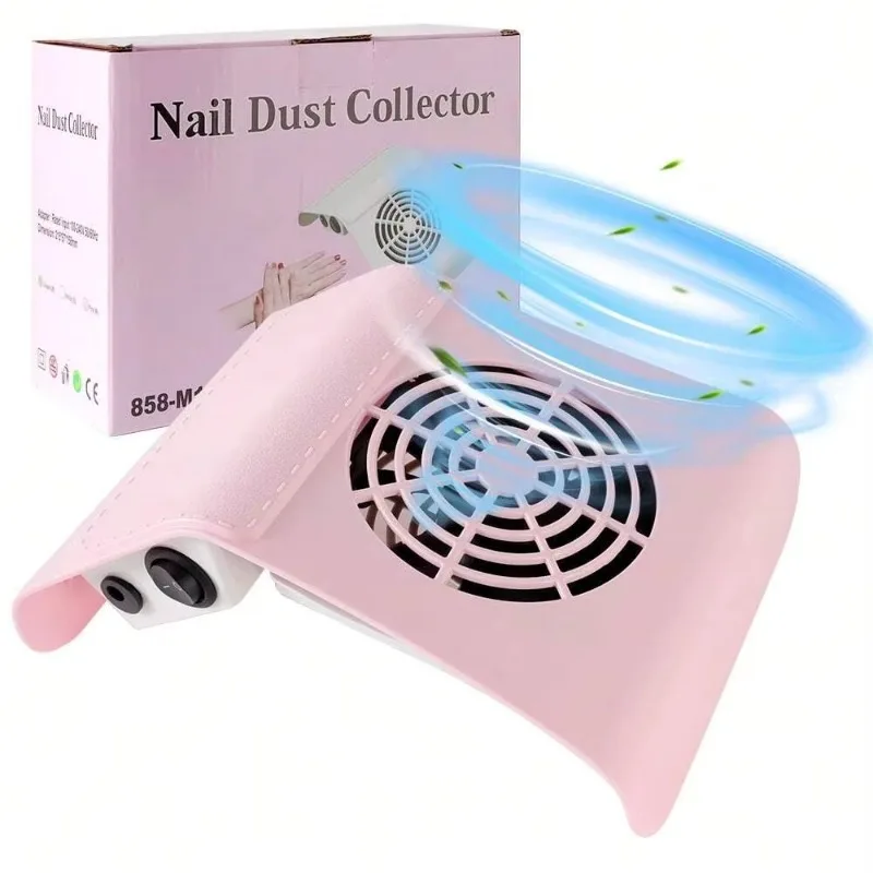 Professional vacuum nail art tool 40w powerful suction electric  dust collector