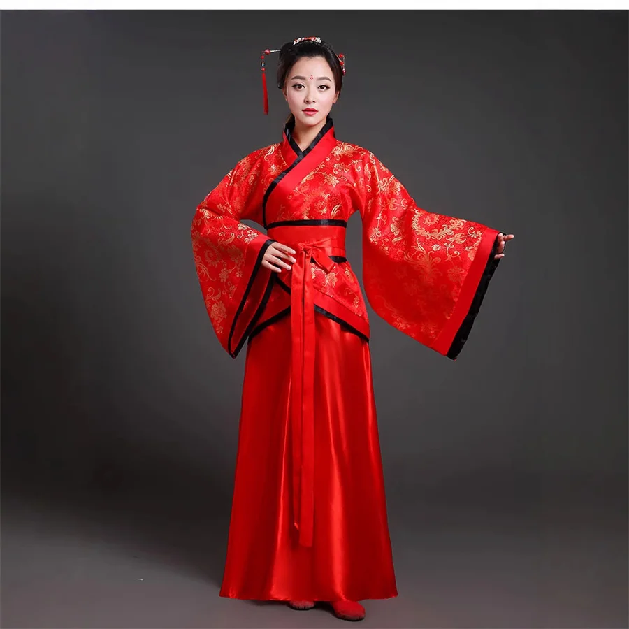 Improved Hanfu Women Tang Chinese Traditional Dress Sets Performance Costume ханьфу هانفو Vestidos Para Mujer