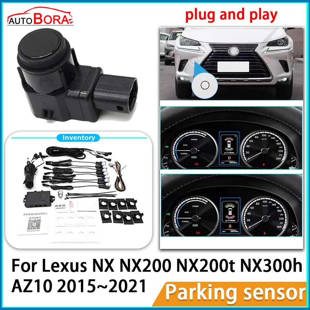 

AutoBora Original OEM Parking Sensor Assistance Backup Radar Buzzer System for Lexus NX NX200 NX200t NX300h AZ10 2015~2021