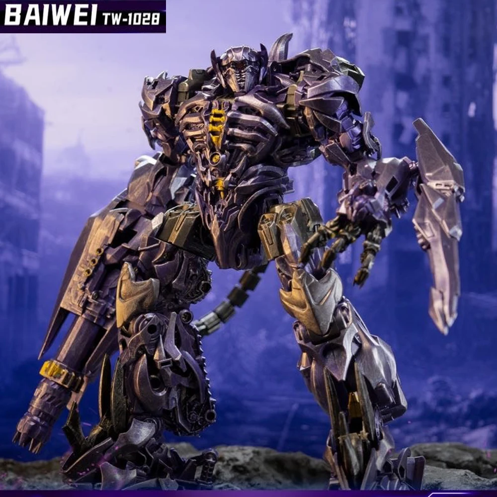 BAIWEI TW1028 Shockwave Transformation Toy ZS01 SS56 MP29 Universe Guardian Deformation Robot Alloy Action Figure Model Car Gift