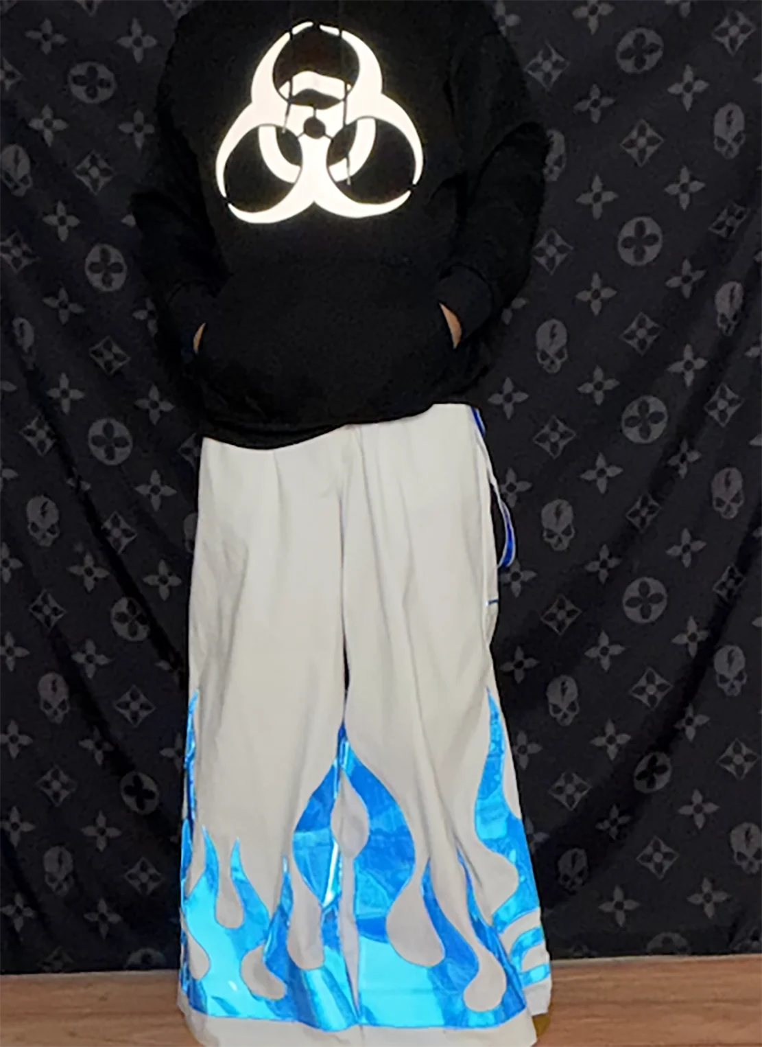 PHATTPANT Rave Pants Blue Melbourne Shuffle Street Dance