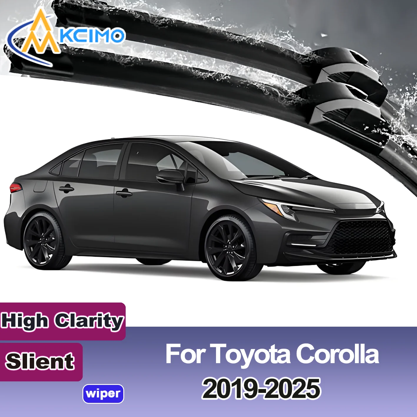 

2PCS New Wiper Blades for Toyota Corolla E210 2019-2025 Toyota Auris (hatchback, Taiwan, 2018-2020) Toyota Allion Windscreen