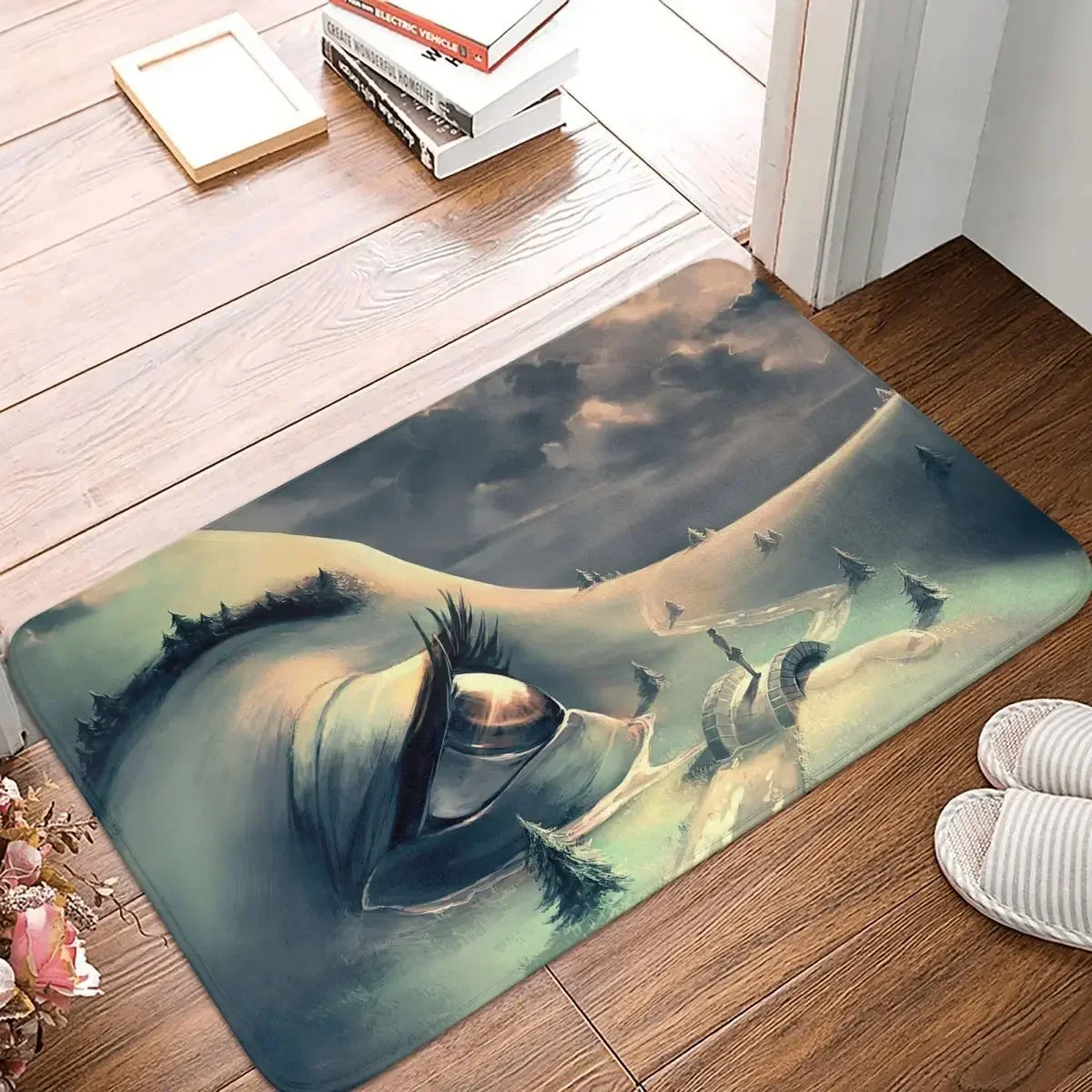 Bedroom Mat World Philosophy Surreal Art Figurative Art Rug Home Doormat Kitchen Carpet Entrance Door