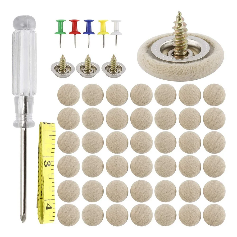 N26R-60PCS Car Roof Canopy Repair Rivet Kit Car Roof Clip Retainer Car Roof Clip Repair Kit For Car Roof Ceiling Clip