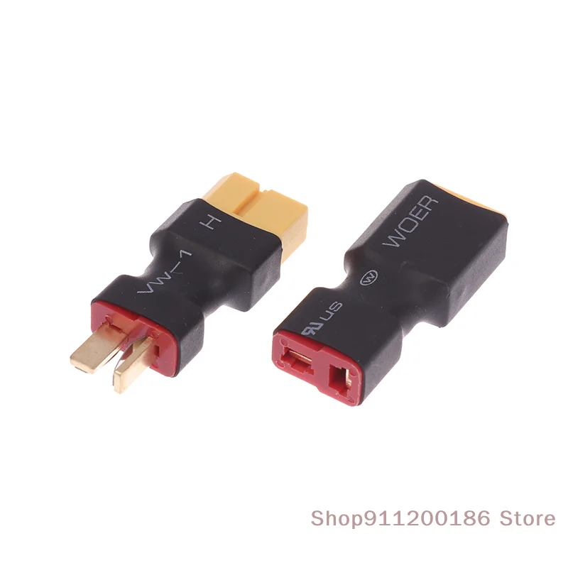 

1 Pc XT60 To T Plug Adapter T Plug To XT60 Aircraft Model Battery Lithium Battery RC Battery Conversion Head