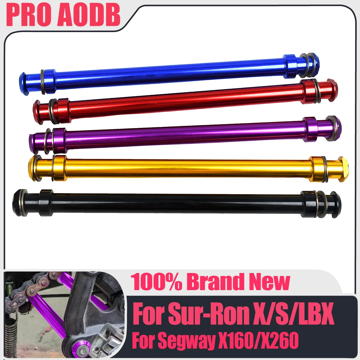 

CNC Foot Pegs Bracket Motorcycle Footbracket Foot Brace Lever Parts For Segway X160/X260 For Sur-Ron Surron Light Bee X/S