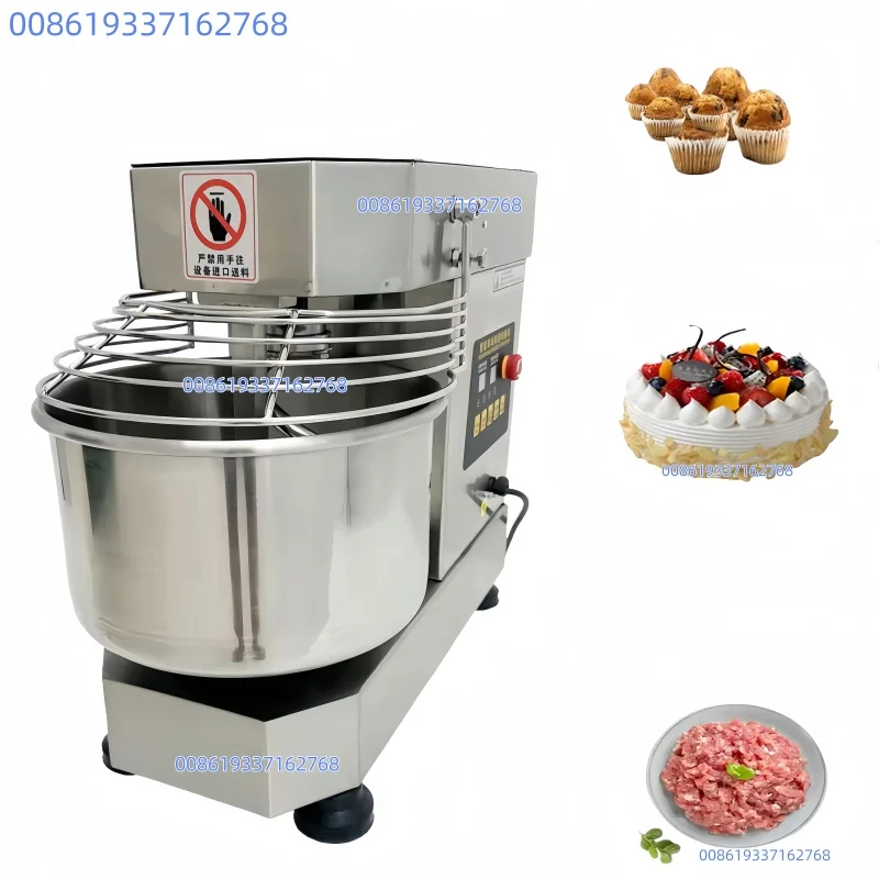 آلة عجينة الخبز 7L / آلات خلاط حلزوني / آلة خلط عجين الخبز الدقيق الحلزوني / خلاطات الطعام الحلزونية