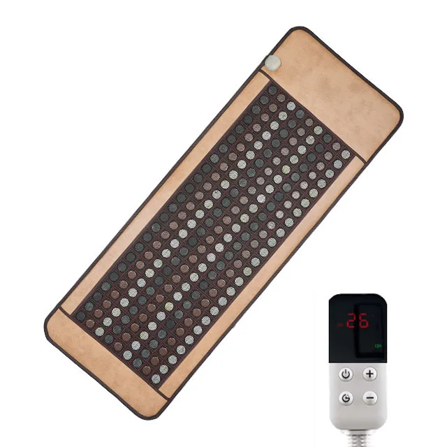 

Jade Mattress Heated Tomalin Tourmaline Massage MatFar Infrared Heating Pemf Mat