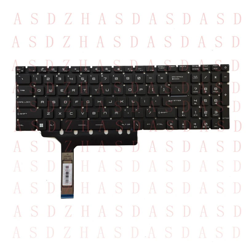 Z  For MSI GE76 Raider 10UG 10UH 11UG 11UH 11UE MS-17K3 GP76 Keyboard W/RGB Backlit