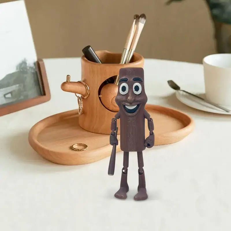 3D Printed Moving Toy Body Movable Toy Action Figure  Artistic Mechanical Jointed Craft Statue Desk Decoration for Adults