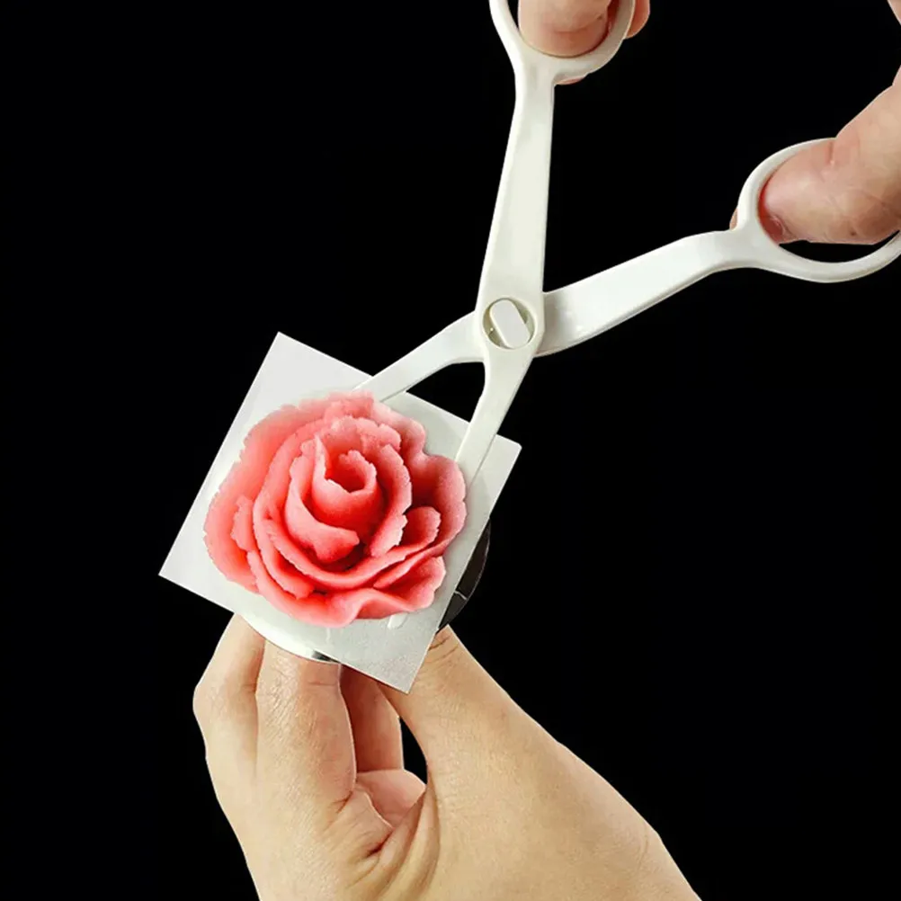 10Pcs Washable Stainless Steel Flower Nail Bases Cake Decorating Nails for Cupcake Cake Mounting Patterns Baking Supplies Tools