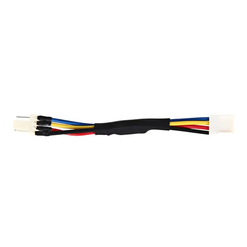 Fan Speed Reducer Cable Cpu Fan Speed Reduction Cable 4-pin Male to Female Pwm Adapter Temperature Control Fan Deceleration Line