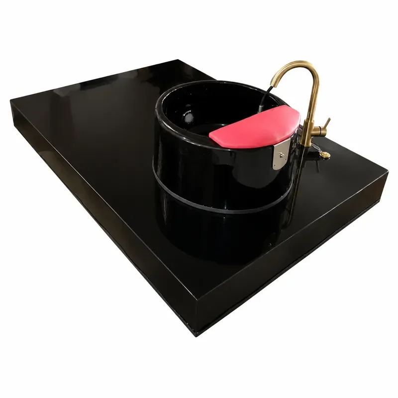 Foot Spa Basin Pedicure Soaking Tub Acrylic Foot Bath Bowl for Home Manicure Care Relaxation Massage