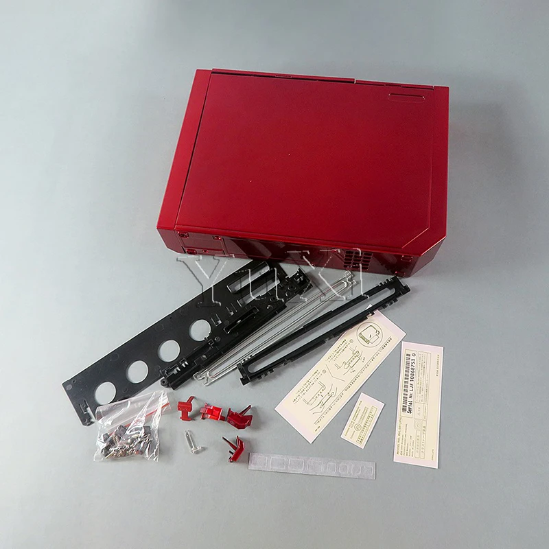 YuXi 1 مجموعة ل وي غطاء كامل الإسكان شل مع أزرار ل نينتندو وي شفافة الإسكان شل الحال بالنسبة وي لعبة وحدة التحكم