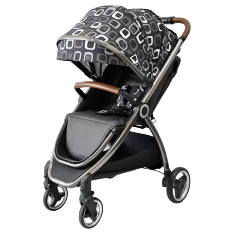 

Luxury babyStrollers and walkers One Hand Foldable for baby