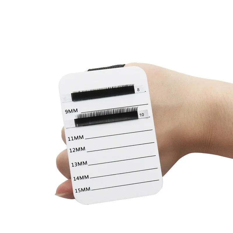 아크릴 속눈썹 스탠드 팔레트 속눈썹 접착제 홀더 벨트 포함 여성 메이크업 도구 연장 정리함 팔레트 인조 속눈썹