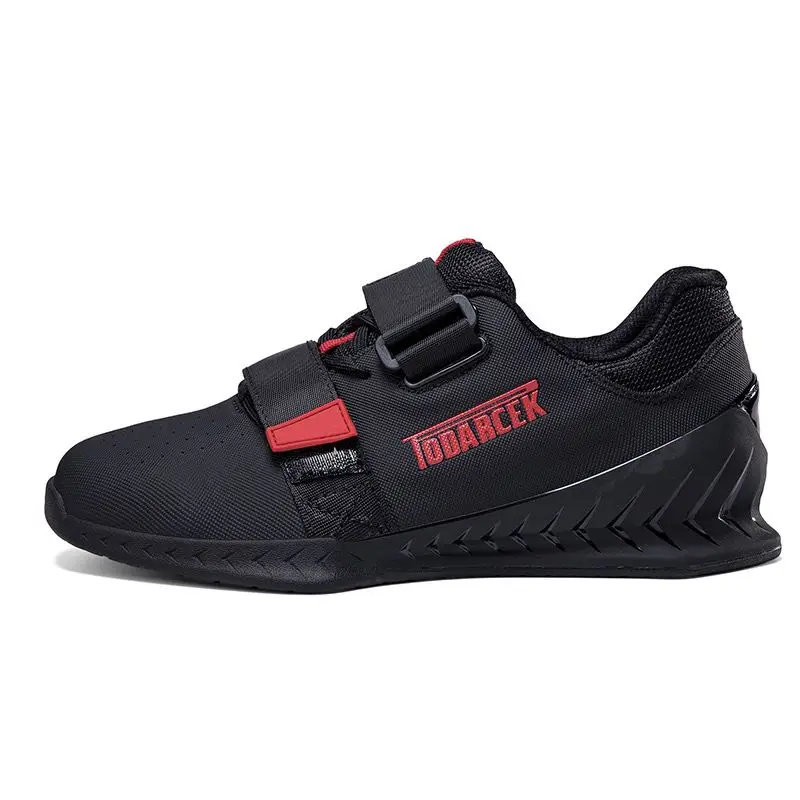 Scarpa professionale per sollevamento pesi scarpe Squat comode e resistenti all'usura scarpe antiscivolo Deadlift scarpe sportive da uomo di grandi dimensioni