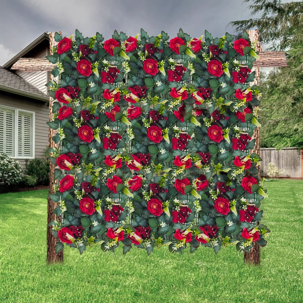 

Artificial plant peony flower wall suitable for wedding background event decoration home photography props fake flowers