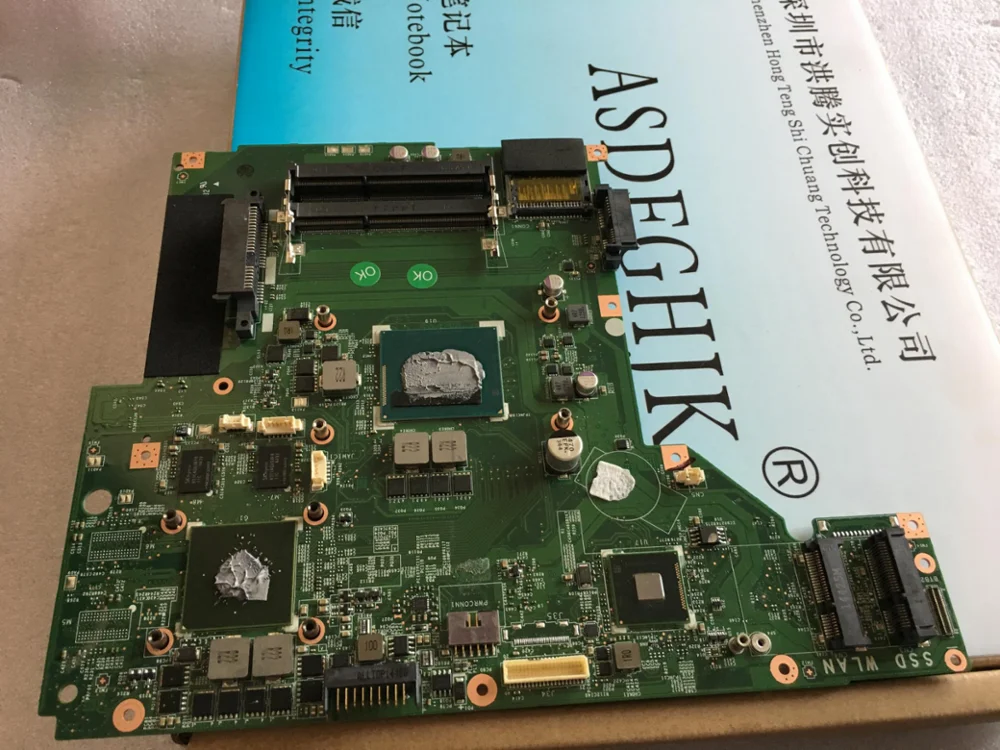 MS-16GH MS-16GH1 VER: 1.0 FOR MSI GE60 GP60 LAPTOP Motherboard With CPU AND 840M Graphics card  100% Perfect Work