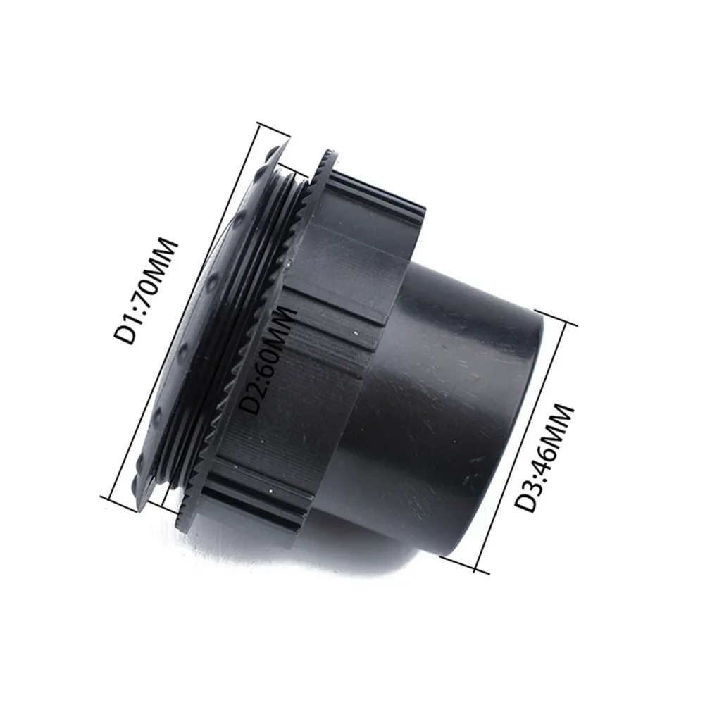 60mm Car AC Vent Deflector - Round Interior Air Outlet For RV Bus Truck Car Accessories NEW