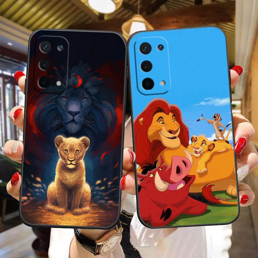 Anime The L-Lion K-King Phone Case For OPPO RENO 11 11F 10 8 8T 8Z 7 7Z 6 6Z 5 5F 4 3 2F FIND X3 Lite Pro Plus Case Funda Shell