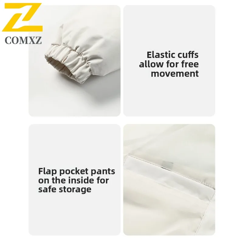 COMXZ عبر الحدود رائجة البيع القطن الرجال شتاء دافئ سميكة زوجين مبطن فضفاض حجم كبير الصلبة الوقوف طوق معطف مبطن